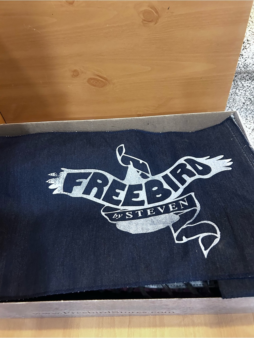 Freebird by Steven Coal Black Leather Tall Boots Size 8 - Picture 4 of 11